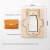 Handbag Coin Holder Customized / Keychain / No Sewing Coin Card Bag / Lighter Bag Leather Cutting Die, DIY Leather Punch Die