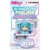 Re-ment [Hatsune Miku Series] WINDOW FIGURE Collection, Approximately H115 X W70 X D60mm, Made of PVC