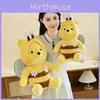Pooh Bear Bee Plush Toy Cartoon Stuffed Animal Doll Room Decoration Kids Gift