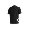 adidas Large Logo Print Short Sleeve T-Shirt Men Tops Black GK3325