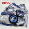 10PCS Engine Crankshaft Rear Oil Seal For Chevrolet Aveo Cruze 1.6 1.8 Sonic Trax Hideo Epica Orlando Opel Astra Zafira 55555805