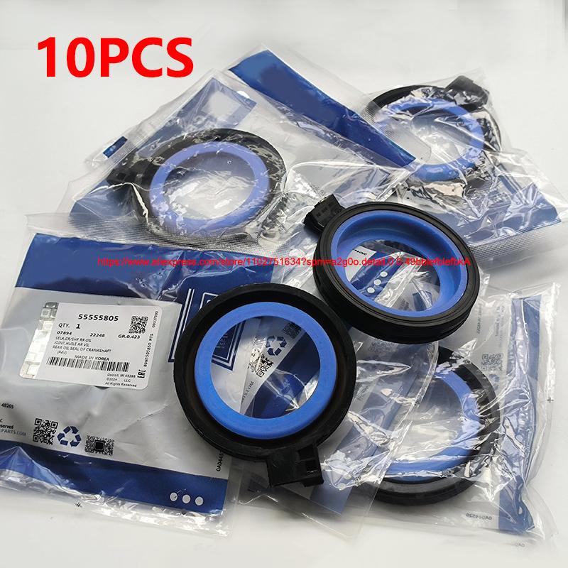 10PCS Engine Crankshaft Rear Oil Seal For Chevrolet Aveo Cruze 1.6 1.8 Sonic Trax Hideo Epica Orlando Opel Astra Zafira 55555805