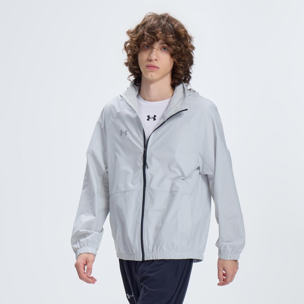 Under Armour Training Vent 2.0 Warm Thick Stand Collar Zip Jacket Unisex Jacket Gray 24500401-009-AB