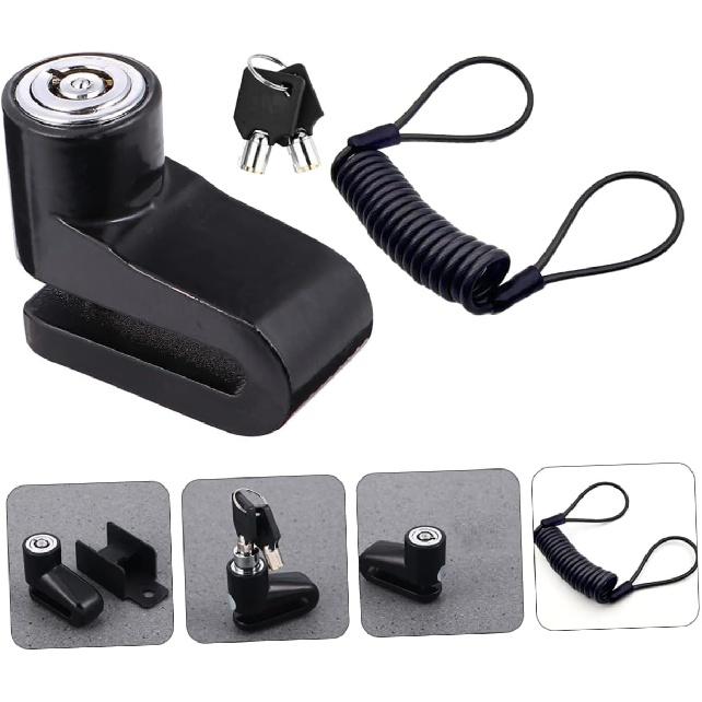 1 Satz Scheibenbremsenschloss Scheibenschloss Motorradschloss Fahrradschloss