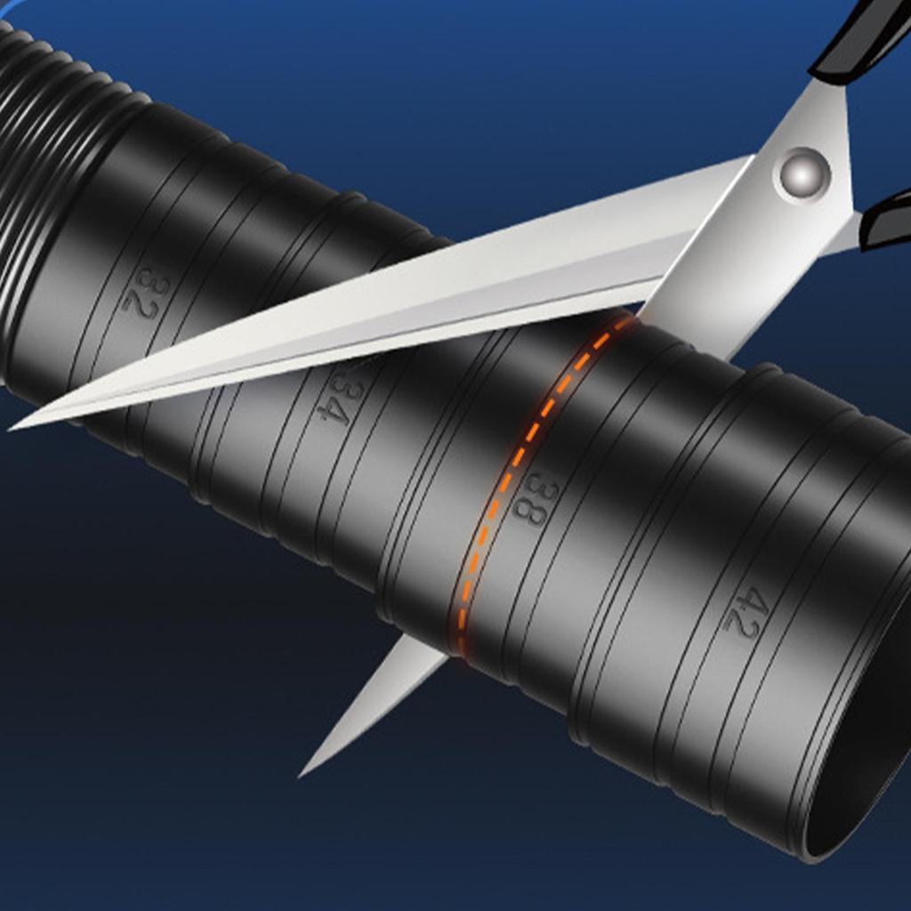 RV Water Hose Waste Pipe for Motorhome Expandable Sealing Waste Water Hose for Lawn Marine Camping RV Trailer RV Accessories