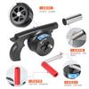 1pcs Outdoor Manual Blower, Household Camping Barbecue Ignition Tool, Small High Wind Picnic Hair Dryer
