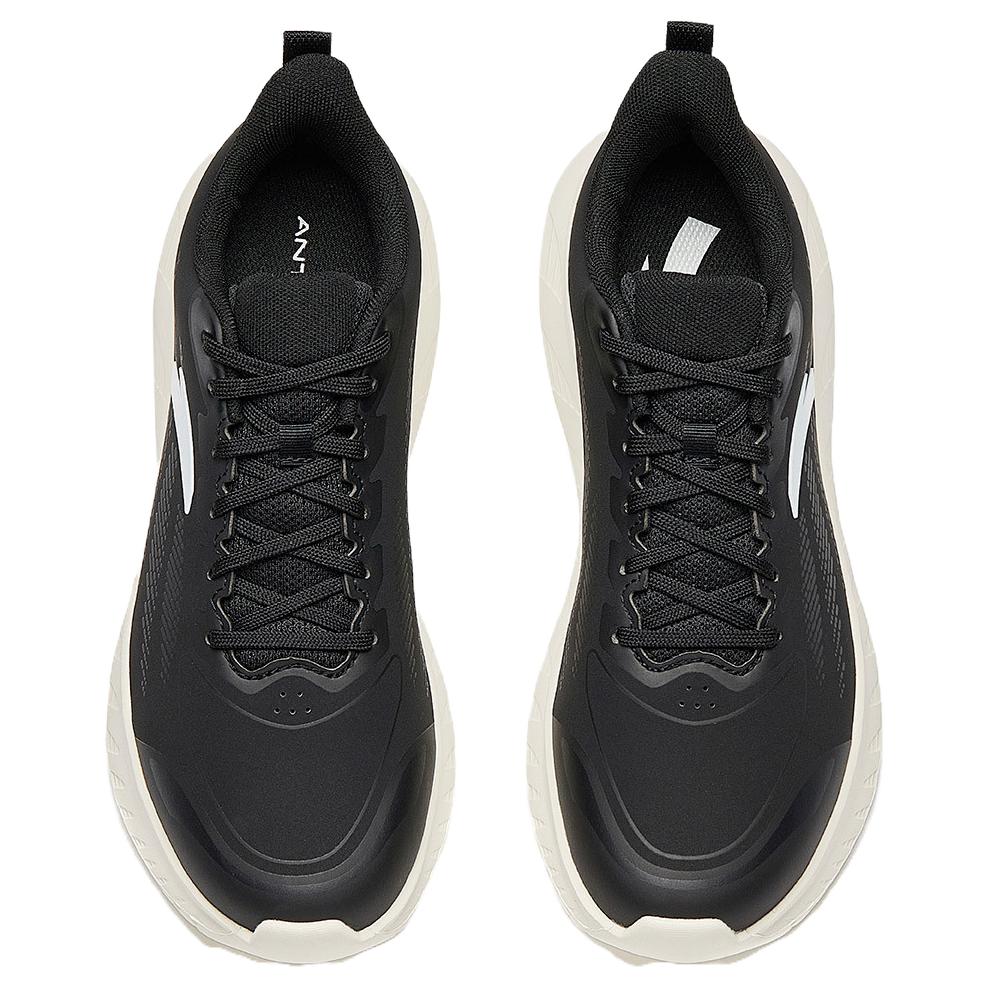 Anta Comfortable Versatile Shock Absorbing Non-Slip Durable Low-Top Running Shoes Men sneaker Black White 112515536R-3