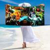 KILLER INSTINCT Print Beach Towel, Large Soft Quick Dry Towel for Beach Camping Swimming