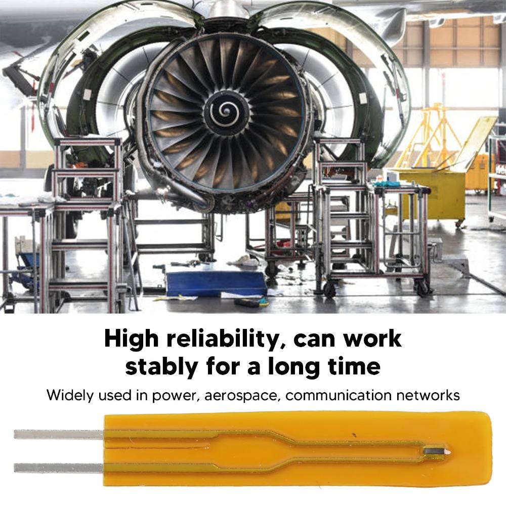 50PCS 10K Thin Film Thermistor Precision Insulated Thermal Resistor  Electronic Devices