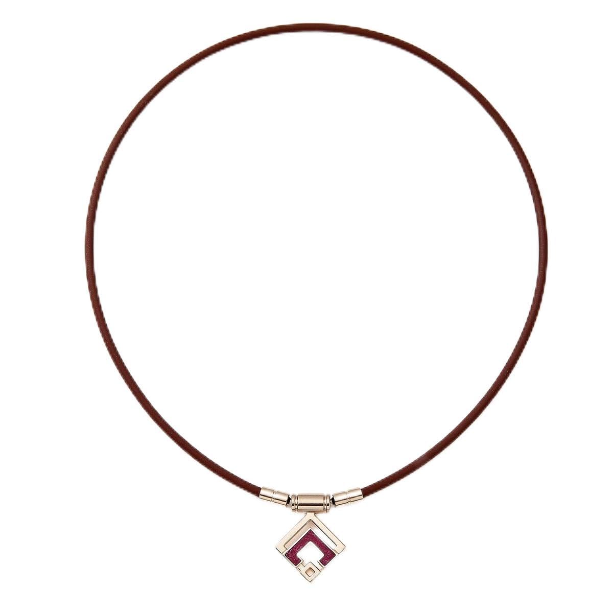 

Colantotte Official Limited Edition TAO Necklace Slim ARAN mini [BR] M (43cm) Magnetic Necklace for Men and Women