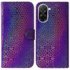 For Xiaomi Redmi A5 NFC (173.45mm) Stand Case Dazzling Flower Leather Phone Cover