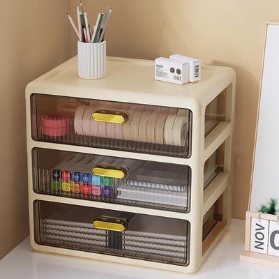 Desktop Storage Box Schublade Büro Schreibtisch Schreibwaren Kosmetik Lagerung Box Organisation Multi-schicht Regal Schrank