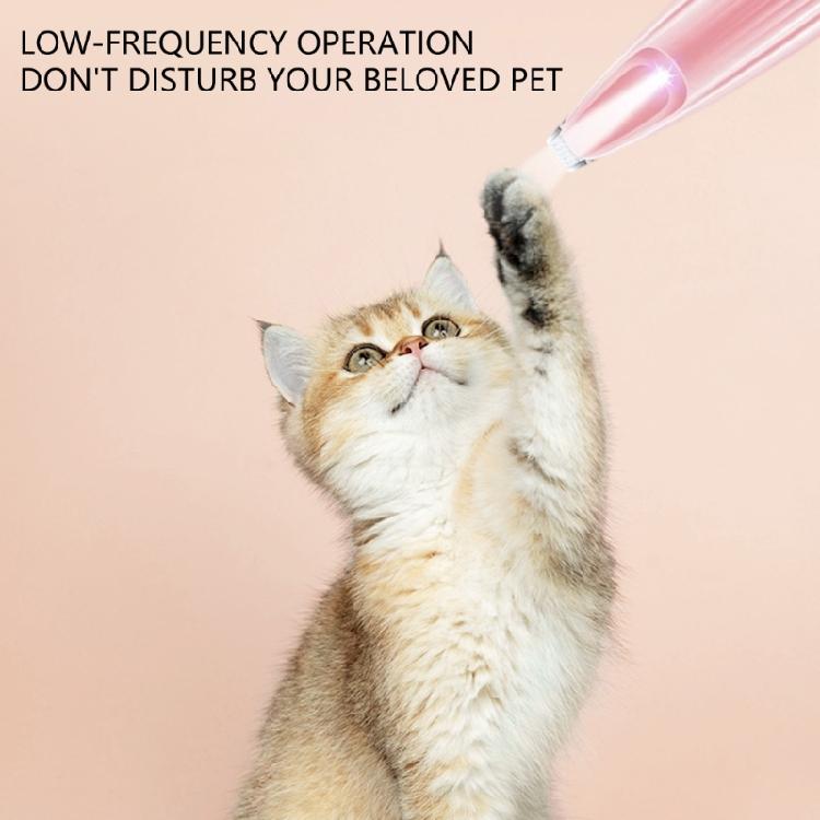 Keramikklinge Hunde Katzen Pfoten Trimmer Kabellos Wiederaufladbar Haarschneider Mit Geräuscharmem Motor Und Ergonomischem Griff