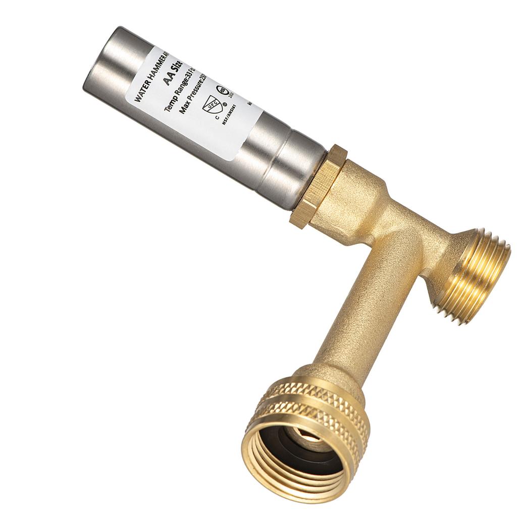 3/4inch Thread Water Hammer Arrestor Washing Machine Dishwasher Pipe Noise Stop Washer Hammer Arrestor Easy To Use