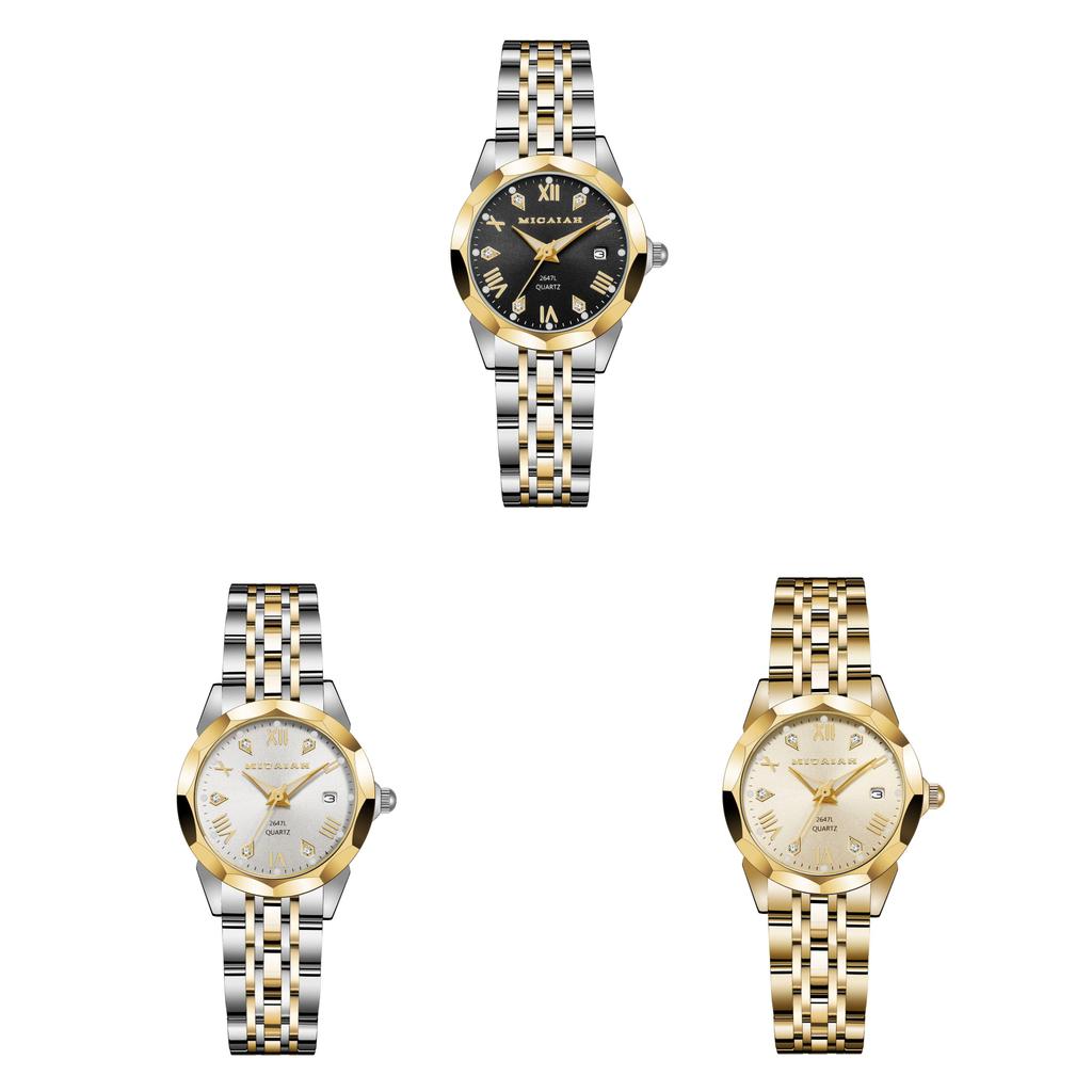 Mens Mechanical Watch With Dual Calendar And Water Resistance For Business Professionals
