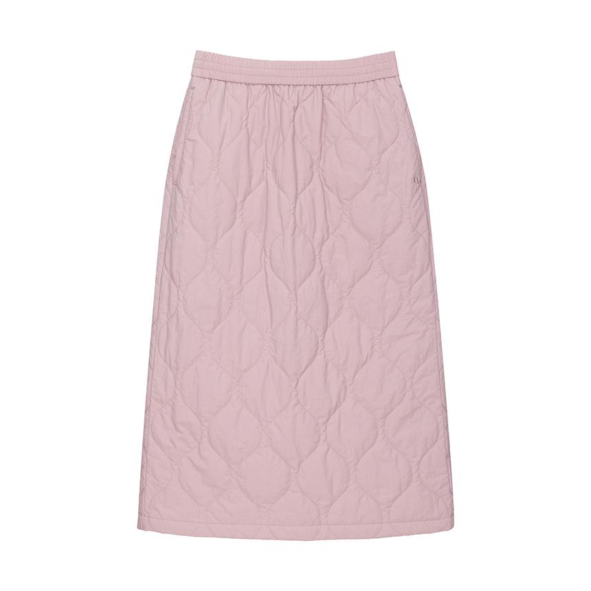 nau W Cozy Lightweight Padded Skirt R Grayish Pink