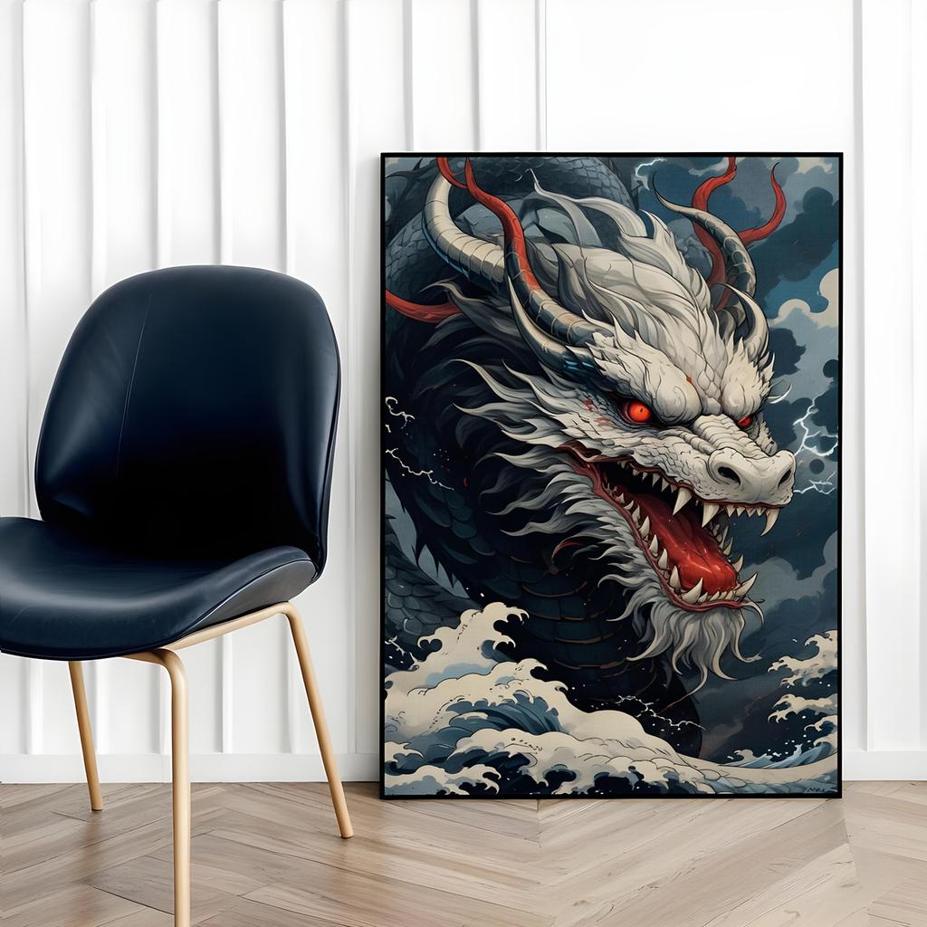 Poster In a Frame Chinese Dragon