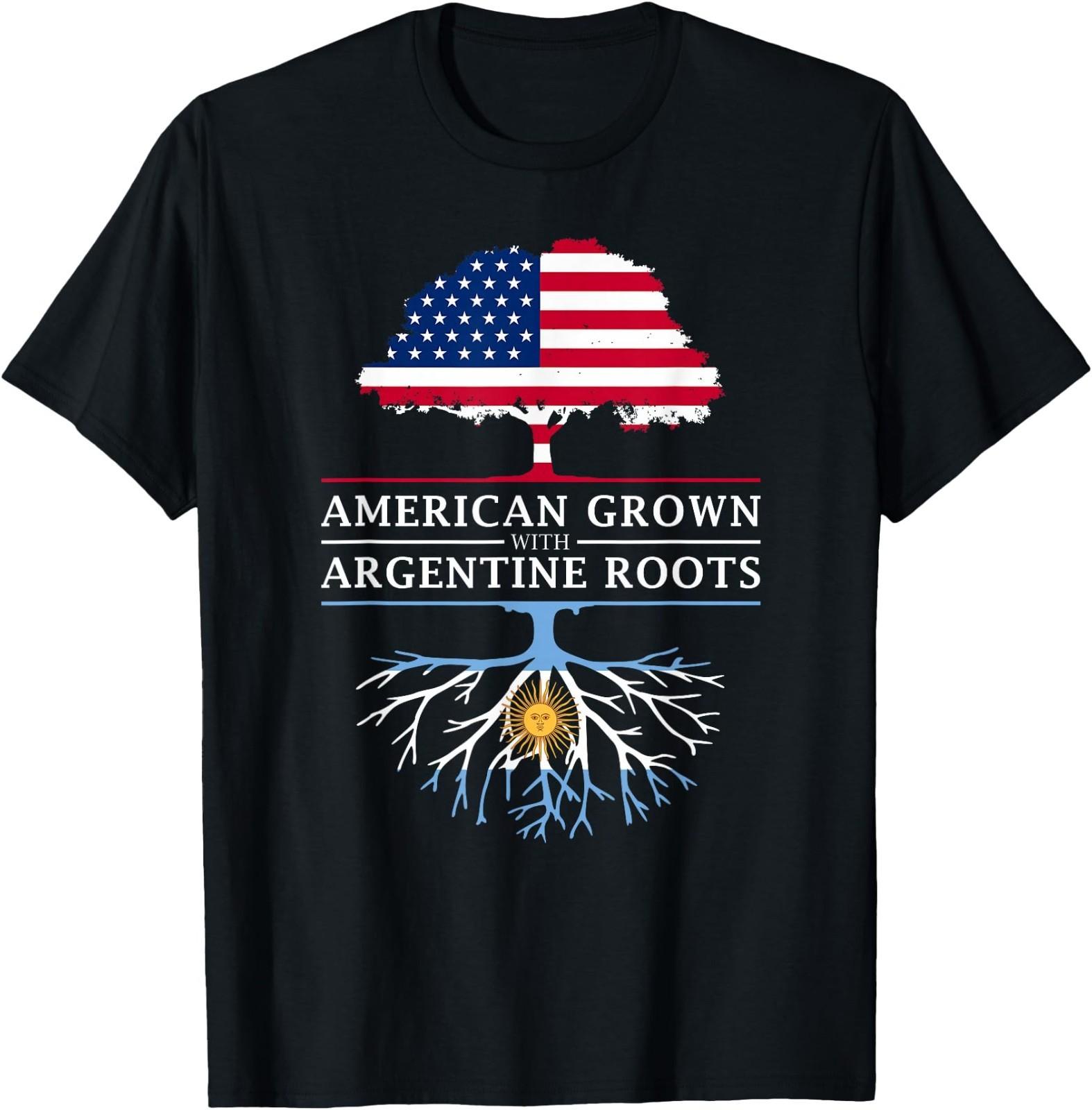 American Grown with Argentine Roots - Argentina T-Shirt M