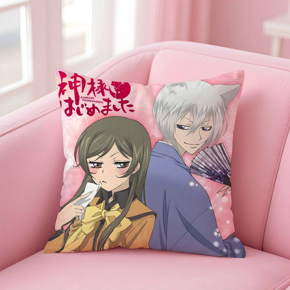 Anime K-Kamisama Liebe Kissenbezug Musterdruck Kissenbezug Wohnzimmer Sofa Kissenbezug Schlafzimmer Zimmerdekor