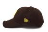 New Era 9FORTY MLB San Diego Padres One Size Fits All Cap, Brown,