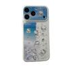 Blue Surfing Kitty iPhone 15/17/16 Pro Max Case: Anti-Drop & Large Window Design