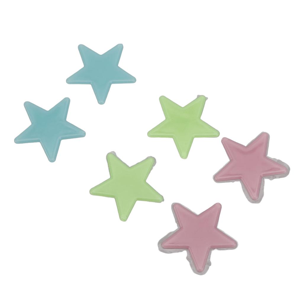 1000Pcs Glow in The Dark Stars Stickers Ceiling Wall Adhesive 3D Glowing Luminous Plastic Room Decor