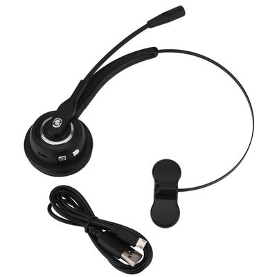 Çağrı Merkezi Bluetooth Kulaklığı 12 Saat Çağrı Gürültü Önleyici Bluetooth Çağrı Merkezi Kulaklığı