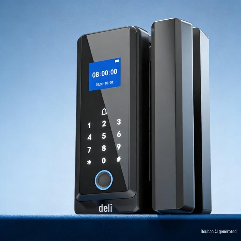 Deli Smart Glass Door Access Control Lock
