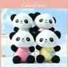 Soft And Cuddly Cartoon Panda Plush Toy Keychain Creative Bag Accessory For Kids