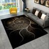 Animal Dinosaur Fossil Series 3D Area Rug,Carpet Rug for Home Living Room Bedroom Sofa Doormat Kitchen Decor,Non-slip Floor Mat