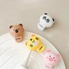 1/4pcs Animals Toothbrush Head Cover Clips Capibara Portable Electric Toothbrush Dustproof Head Protector Cap Household Travel
