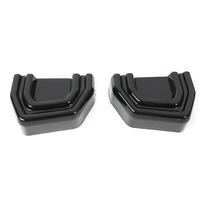 Матовый черный/Углеродное волокно/Углеродное волокно Защитные полосы багажника на крышу Прочная пластиковая конструкция Инструменты не требуются