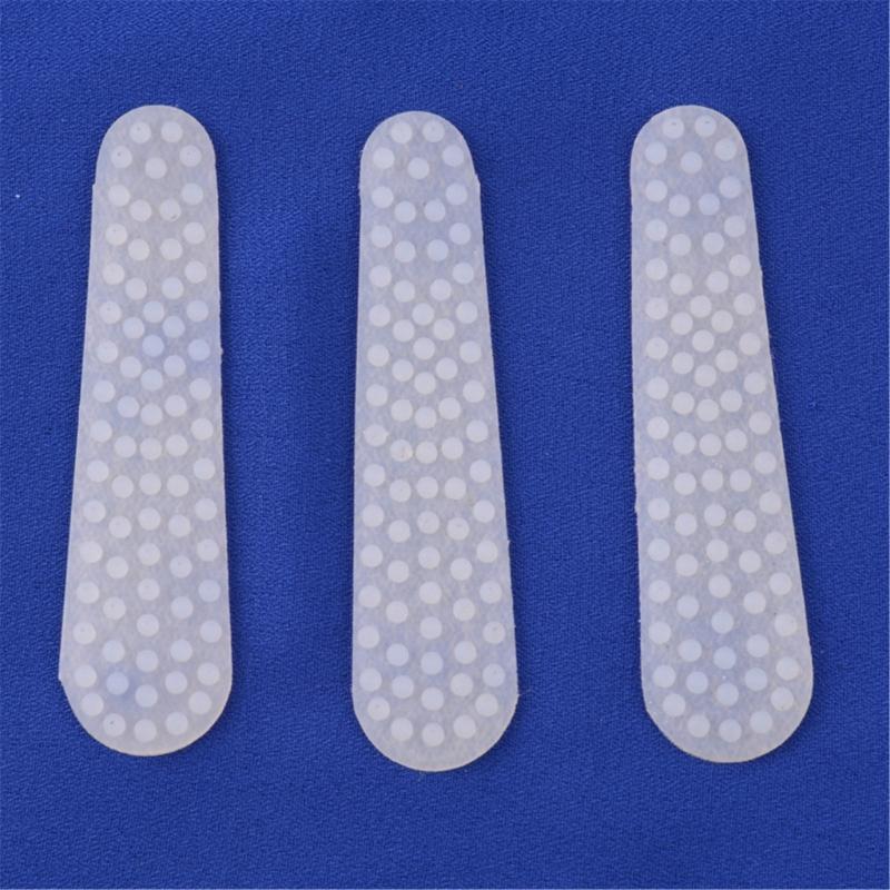 Set of 100 Flexible Clothing Storage Covers Unique Cover Clothes Hanger Clip Adhesive Strips for Clothes Hanger