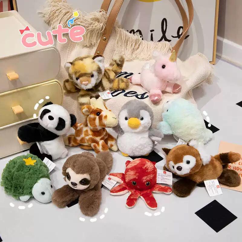 

Плюшевая игрушка панда, магнит на холодильник, фигурка, подарок 11-16cm, ~40g