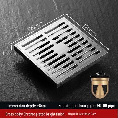 CHENDU K1213 Invisible Copper Floor Drain
