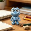 3D Printed Frog Ornaments, Movable Joint Design, Durable Smooth Surface Frog, for Home Office Desktop Decor