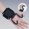 1 pair Adjustable Auxiliary Power Wrist Guard Pull-up Steel Hook Grips Strap  Dumbbell
