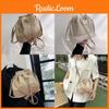Fashionable Large Capacity Drawstring Bucket Bag For Women In Versatile Colors