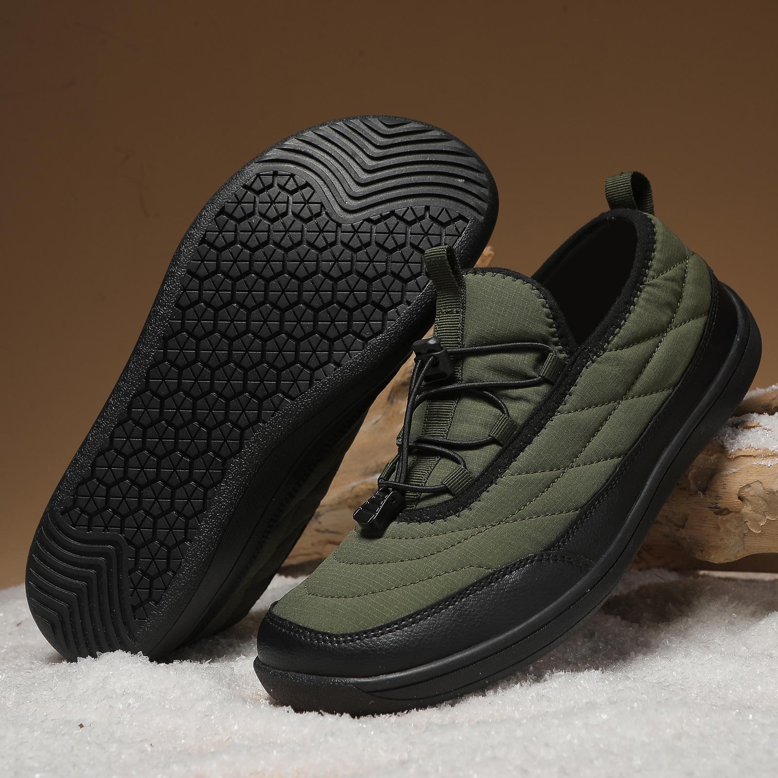 

Waterproof Five-Finger Cotton Snow Boots with Velvet Lining for Outdoor Winter Cycling and Mountaineering 50