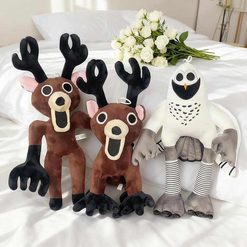 New In Stock 99 Nights Deer Plush Doll 99 Nights In The Forest Anime Peripherals Toy Halloween Christmas Gifts