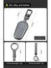 High-End Metal Protective Shell for Peugeot 307/308/408 Key Cover - Full Coverage with Buckle