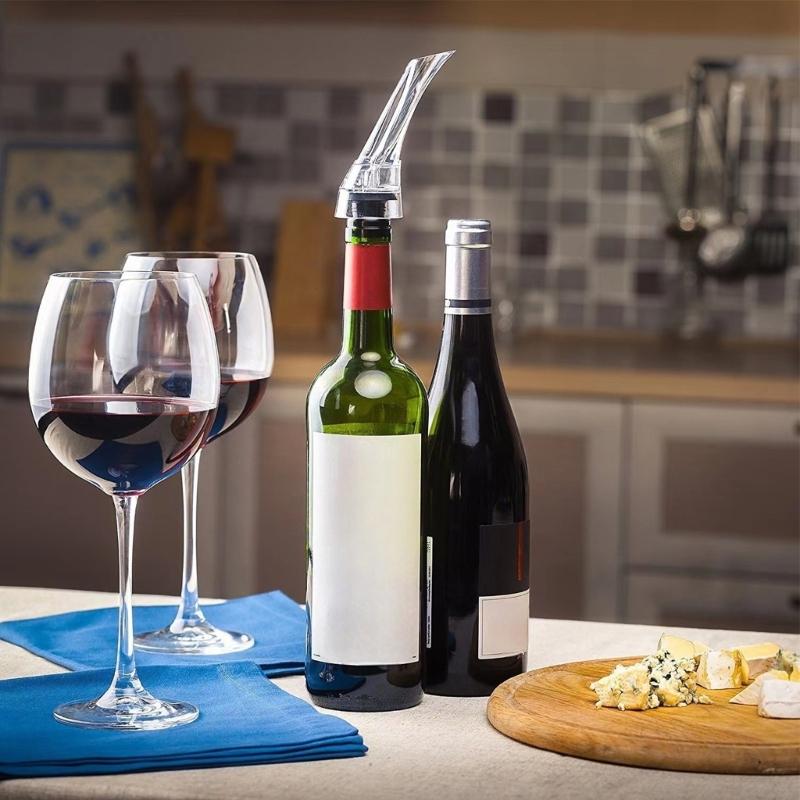Rotwein Belüfter Ausgießer Dekantierer Tragbarer Weinbelüfter Schnelles Ausgießwerkzeug Pumpe für Restaurants und Heimgebrauch