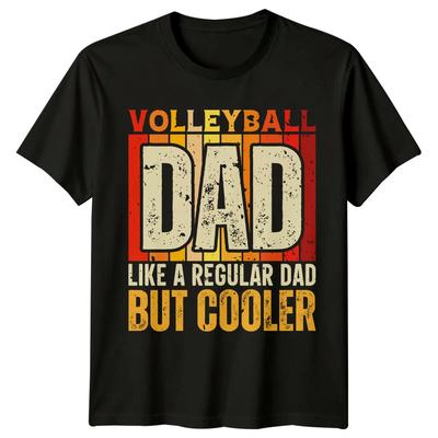 Volleyball Dad Like A Regular Dad Mens T Shirt Sports Fathers Day