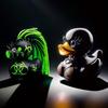 Unique Duck Resin Craft Mini Figurine