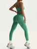 JYL Seamless Yoga Set Camisole Hip Lifting Pants