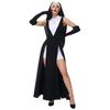 Sexy Nun Halloween Costume - European & American Style Virgin Mary Dress for Adults