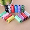 1 Roll Dog Poop Bag Pet Poop Bags Dog Waste Pick Up Clean Bag Random Color Pet Products