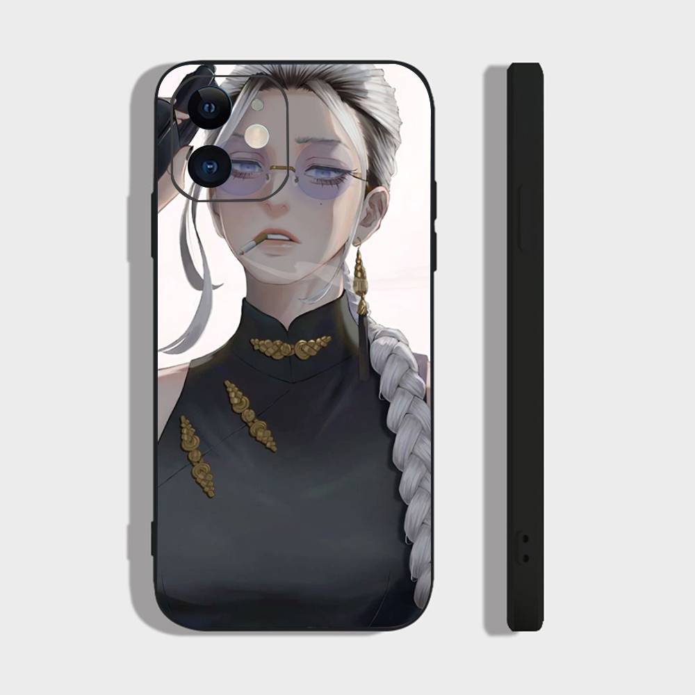 Tao S-Saotome Manga G-Gokurakugai Phone Case For IPhone 17 Air 16 15 14 13 Pro Max 11 12 Black Silicone Cover