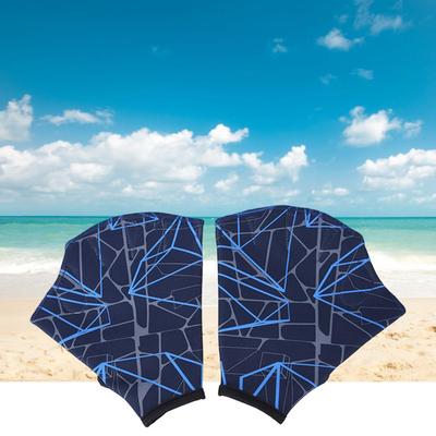 Fashion Swimming Webbed Gloves Skin-touch Swimming Gloves Reusable Comfortable Swimming Flippers Hand Finger Gloves Fins