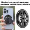 For Magsafe Magnetic Suction Head 1/4 Interface Cold Boot Mouth Expansion Phone Holder Camera Gimbal